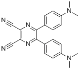 CAS 登录号：888947-50-0, 5,6-双[4-(二甲氨基)苯基]-2,3-吡嗪二腈