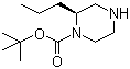 structure of CAS# 888972-67-6, (S)-1-叔丁氧羰基-2-丙基哌嗪
