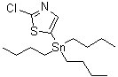 structure of CAS# 889672-73-5, 2-氯-5-(三丁基锡烷基)噻唑