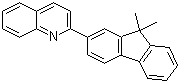 structure of CAS# 889750-37-2, 2-(9,9-二甲基-9H-芴-2-基)喹啉