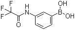 structure of CAS# 88978-20-5, B-[3-[(2,2,2-三氟乙酰基)氨基]苯基]硼酸