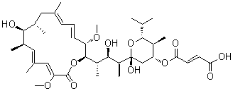 CAS 登录号：88979-61-7, 巴伐洛霉素 C1
