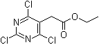 CAS 登录号：889944-72-3, 2,4,6-三氯-5-嘧啶乙酸乙酯