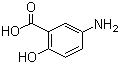 CAS 登录号：89-57-6, 5-氨基水杨酸