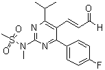 CAS 登录号：890028-66-7, N-[4-(4-氟苯基)-6-(1-甲基乙基)-5-[(1E)-3-氧代-1-丙烯-1-基]-2-嘧啶基]-N-甲基甲烷磺酰胺