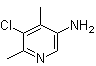 structure of CAS# 890092-26-9, 5-氯-4,6-二甲基-3-吡啶胺