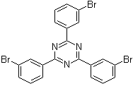 structure of CAS# 890148-78-4, 2,4,6-Tri(3-bromophenyl)-1,3,5-triazine