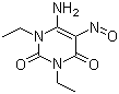 CAS # 89073-60-9, 1,3-Diethyl-5-nitroso-6-aminouracil, 6-Amino-1,3-diethyl-5-nitroso-2,4(1H,3H)-pyrimidinedione