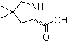 structure of CAS# 891183-50-9, 4,4-二甲基-L-脯氨酸