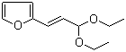 CAS # 89176-42-1, 2-(3,3-Diethoxy-1-propenyl)furan, 2-(3,3-Diethoxy-1-propen-1-yl)furan