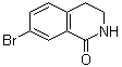7-溴-3,4-二氢-2H-异喹啉-1-酮分子结构 (CAS 891782-60-8)