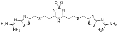 structure of CAS# 89268-62-2, 法莫替丁 EP 杂质B