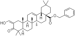 CAS # 892869-59-9, (2Z)-2-(Hydroxymethylene)-3-oxoolean-12-en-28-oic acid phenylmethyl ester