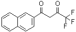 CAS 登录号：893-33-4, 4-(2-萘基)-1,1,1-三氟丁烷-2,4-二酮