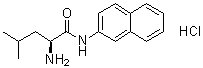 structure of CAS# 893-36-7, (S)-2-氨基-4-甲基-N-2-萘基戊酰胺单盐酸盐