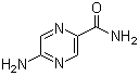 structure of CAS# 89323-09-1, 5-氨基-2-吡嗪甲酰胺