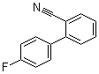 structure of CAS# 89346-55-4, 4'-氟[1,1'-联苯]-2-甲腈