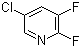 structure of CAS# 89402-43-7, 2,3-Difluoro-5-chloropyridine