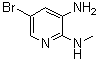 structure of CAS# 89415-54-3, 5-溴-N2-甲基-2,3-吡啶二胺