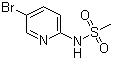 CAS 登录号：89466-22-8, N-(5-溴-2-吡啶基)甲磺酰胺
