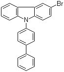 structure of CAS# 894791-46-9, 3-Bromo-9-(4-biphenylyl)carbazole