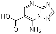 CAS 登录号：89488-18-6, 7-氨基-[1,2,4]三唑并[1,5-a]嘧啶-6-羧酸