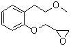 CAS 登录号：89507-60-8, 2-[[2-(2-甲氧基乙基)苯氧基]甲基]环氧乙烷