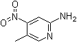 structure of CAS# 895520-03-3, 5-甲基-4-硝基-2-吡啶胺