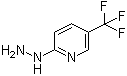 structure of CAS# 89570-85-4, 2-肼基-5-三氟甲基吡啶