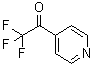 structure of CAS# 896137-18-1, 2,2,2-三氟-1-(4-吡啶基)乙酮