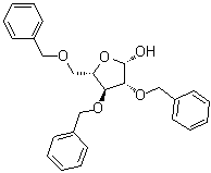CAS # 89615-42-9, 2,3,5-Tri-O-benzyl-beta-L-arabinofuranose