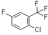 structure of CAS# 89634-75-3, 1-氯-4-氟-2-三氟甲基苯