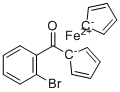 structure of CAS# 89670-19-9, (2-溴苯甲酰基)二茂铁