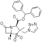structure of CAS# 89789-07-1, 他唑巴坦二苯甲酯