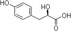 CAS # 89919-57-3, (R)-2-Hydroxy-3-(4-hydroxyphenyl)propionic acid, (R)-beta-(p-Hydroxyphenyl)lactic acid, D-p-Hydroxyphenyllactic acid
