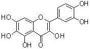 structure of CAS# 90-18-6, 3,3',4',5,6,7-六羟基黄酮
