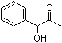 structure of CAS# 90-63-1, 1-Hydroxy-1-phenylacetone