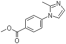 CAS # 900015-35-2, 4-(2-Methyl-1H-imidazol-1-yl)benzoic acid methyl ester