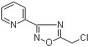 structure of CAS# 90002-06-5, 2-[5-(氯甲基)-1,2,4-恶二唑-3-基]吡啶