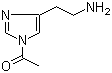 CAS 登录号：90008-46-1, 1-[4-(2-氨基乙基)-1H-咪唑-1-基]乙酮