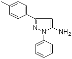 structure of CAS# 90012-40-1, 5-氨基-3-(4-甲基苯基)-1-苯基吡唑