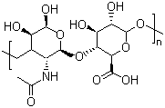 structure of CAS# 9004-61-9, 透明质酸