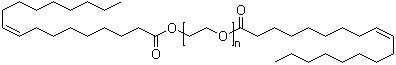 structure of CAS# 9005-07-6, 聚乙二醇二油酸酯