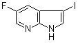 structure of CAS# 900514-10-5, 5-氟-3-碘-1H-吡咯并[2,3-b]吡啶