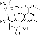 structure of CAS# 9007-28-7, Chondroitin sulfate