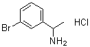 structure of CAS# 90151-46-5, 3-溴-alpha-甲基苯甲胺盐酸盐