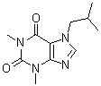 CAS 登录号：90162-60-0, 异丁茶碱