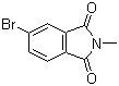 structure of CAS# 90224-73-0, 4-溴-N-甲基邻苯二甲酰亚胺