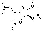 CAS 登录号：90244-44-3, 甲基 D-阿拉伯呋喃糖苷三乙酸酯