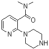 CAS 登录号：902836-08-2, N,N-二甲基-2-(1-哌嗪基)-3-吡啶甲酰胺